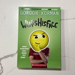 WhatsHisFace by Gordon Korman Children’s Teen Fiction Book